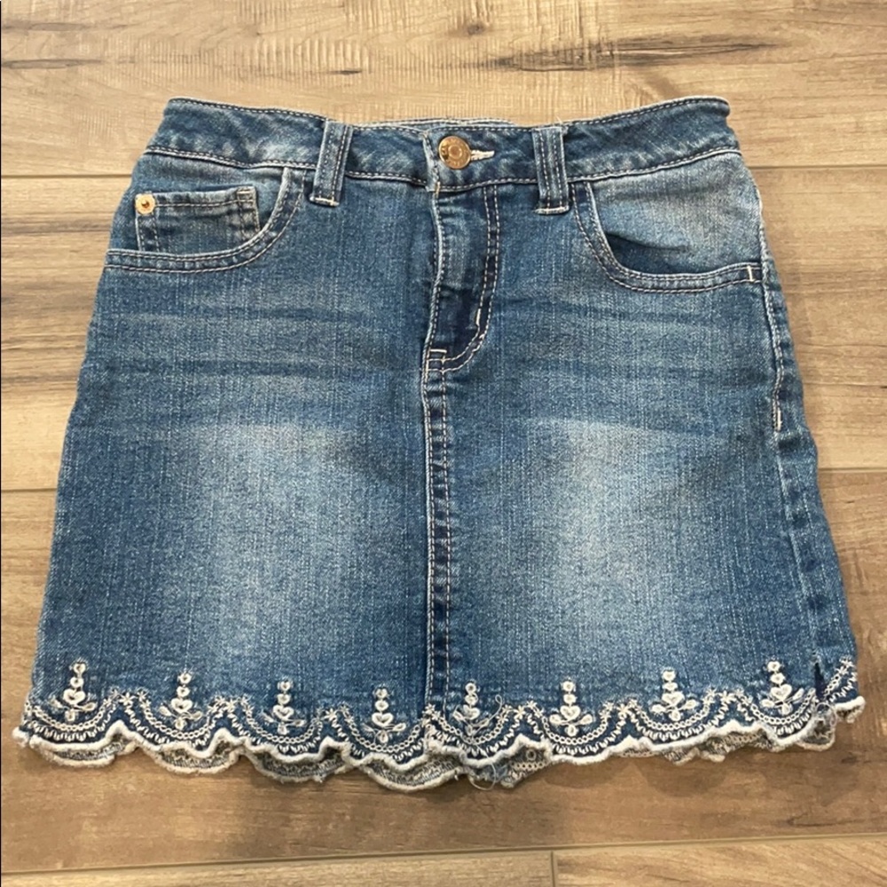 Cat and Jack denim girls skirt